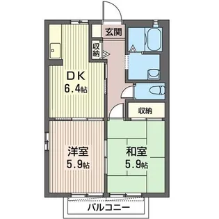 トリニティ A【1階】の間取り