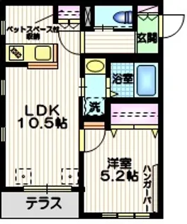 Maison Haneda【1階】の間取り