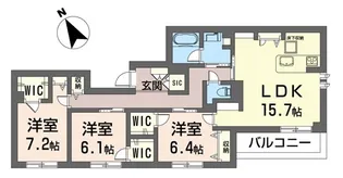 マイランド橋本【1階】の間取り
