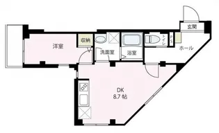 Hareno Villa【3階】の間取り