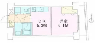 秀和第2日暮里レジデンス【4階】の間取り