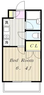 フォーラム登戸【1階】の間取り