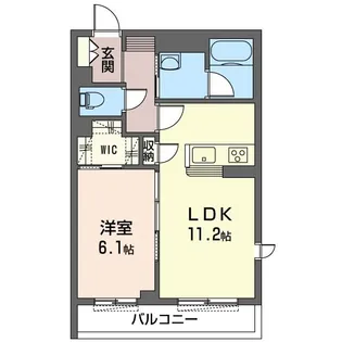 サニーフラットみなみ【2階】の間取り