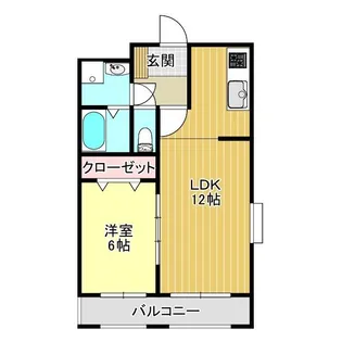 ヴィガラスM【5階】の間取り