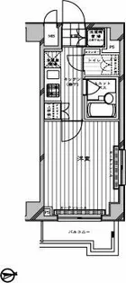 ルーブル飯田橋【2階】の間取り