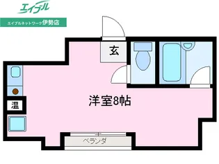 ウイングルートII【3階】の間取り