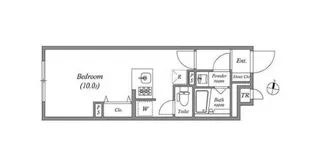 ルネサンスコート池袋【2階】の間取り