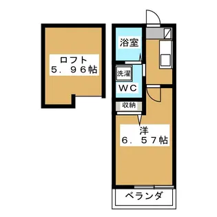 Laguna Court 大口仲町【2階】の間取り