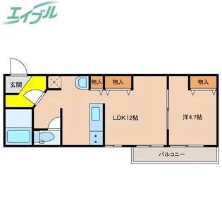 安島ビル【4階】の間取り