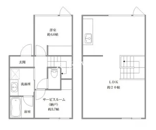 VENN【2階】の間取り