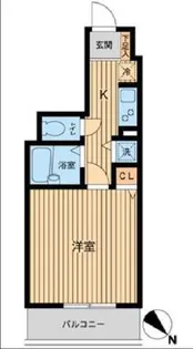 HF東神田レジデンス【9階】の間取り