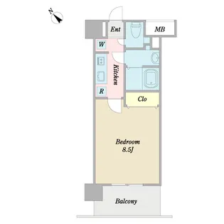 ステラ新鎌ヶ谷【2階】の間取り