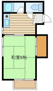 第6大永コーポ【3階】の間取り