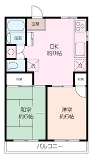 メゾンブランシェ【2階】の間取り