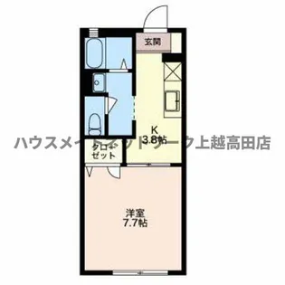 ポポラ【2階】の間取り