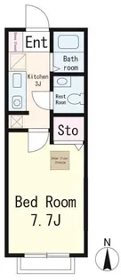 メゾン ド ルフレ【1階】の間取り