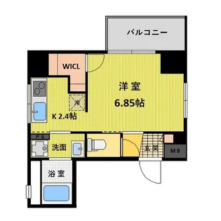 Casa Avenue Ikeshita【5階】の間取り