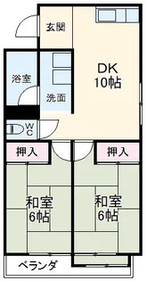 サンローヤル東山NO.1【4階】の間取り