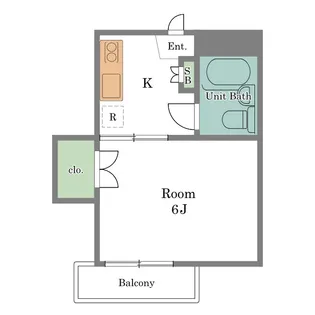 アイリスカワナゴ【2階】の間取り