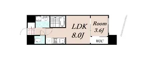 セレニテ福島アリア【9階】の間取り
