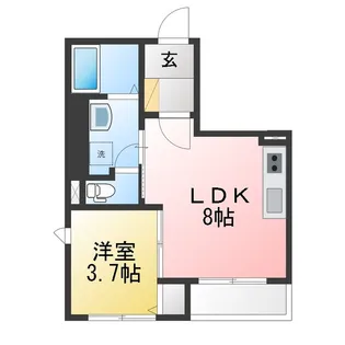 Kafuu Tida【2階】の間取り