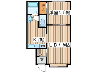 大志館【1階】の間取り