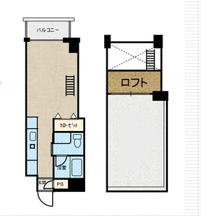 ミールズ江坂【2階】の間取り
