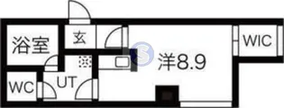 セントエルモ三条【4階】の間取り