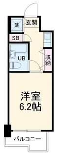 パレ・ドール伊勢佐木町南【6階】の間取り