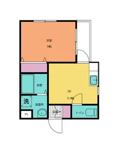 キャンパスCity丸山【3階】の間取り