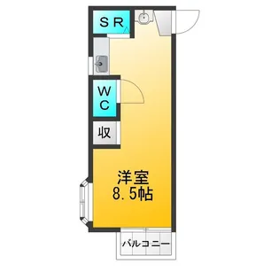 ミドリハイツ2【2階】の間取り