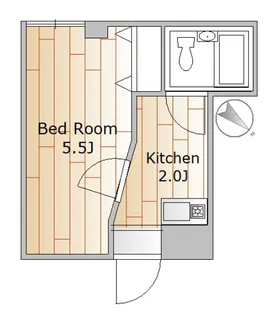 角屋ビル【4階】の間取り