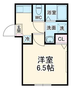 カーサ・ソラティオ東橋本【3階】の間取り