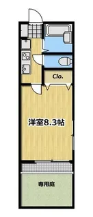 メゾン・ド・ソフィア【1階】の間取り