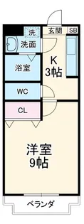 Raspini(ラスピーニ)【1階】の間取り