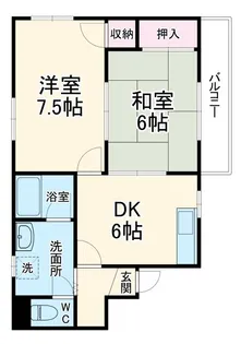 エクセル渡辺【4階】の間取り