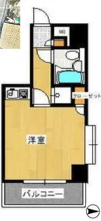 サンプラザ南林間【6階】の間取り