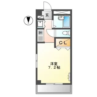 フォルテ・フェルマータ【2階】の間取り