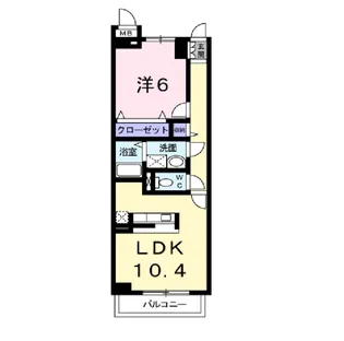 MGM BLDG.I【1階】の間取り