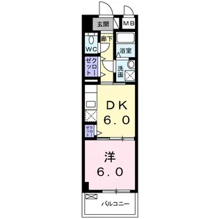 グランドメゾン・幸【2階】の間取り