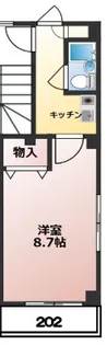 グランデ十条【2階】の間取り
