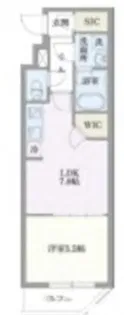 GRAN PASEO門前仲町【3階】の間取り