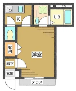 Tiare【1階】の間取り