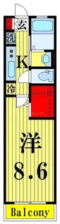 Crest Court【3階】の間取り