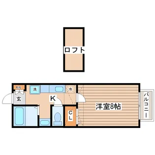 プレミール【1階】の間取り