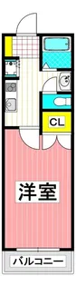 サンデンハイツII【3階】の間取り