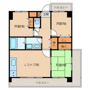第5秋葉ビル【3階】の間取り