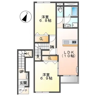 アクアパレスの間取り