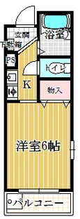 アップライズ和光【4階】の間取り