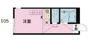 グラート藤沢【1階】の間取り